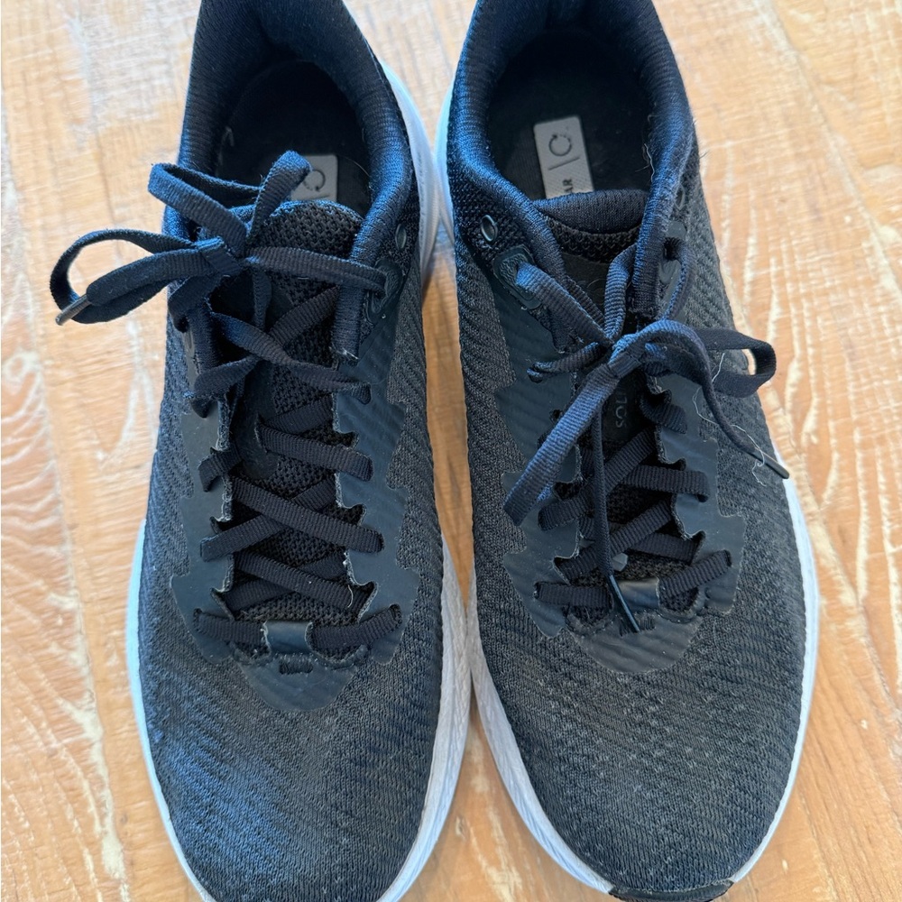 Hoka Black Solimar Athletic Shoes with White Soles - Picture 3 of 8